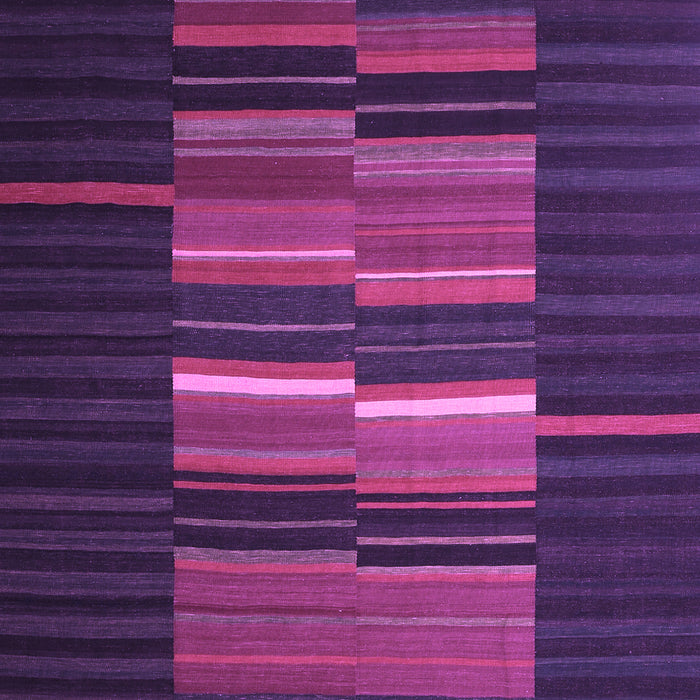 Machine Washable Abstract Purple Contemporary Area Rugs, wshcon1170pur