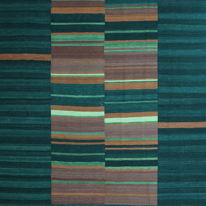 Machine Washable Abstract Light Blue Contemporary Rug, wshcon1170lblu