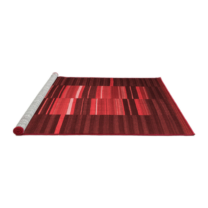 Contemporary Red Washable Rugs