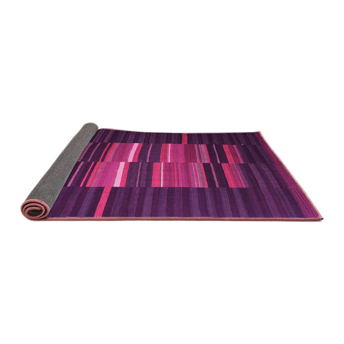 Sideview of Abstract Pink Contemporary Rug, con1170pnk