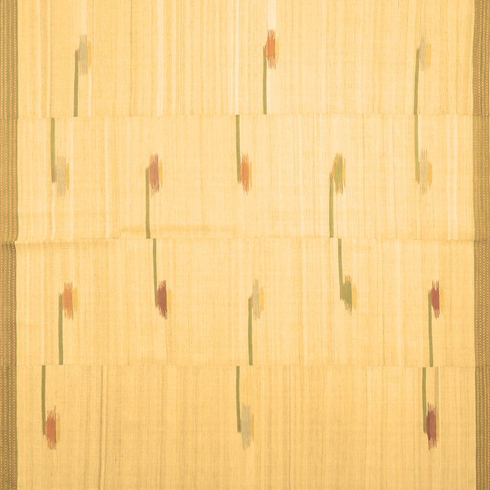 Square Solid Brown Modern Rug, con1171brn