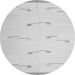 Square Solid Gray Modern Rug, con1171gry