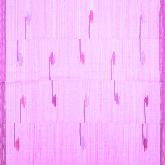 Square Solid Purple Modern Rug, con1171pur