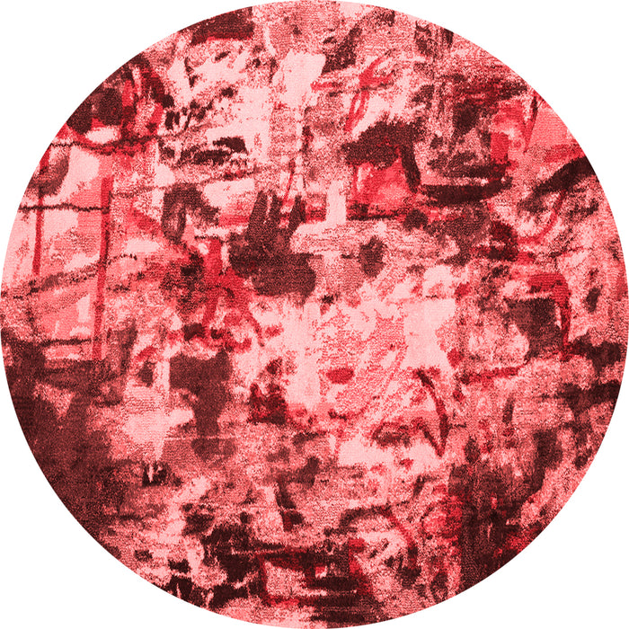 Abstract Red Contemporary Rug, con1173red