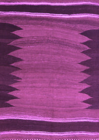 Abstract Purple Contemporary Rug, con1174pur