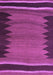 Abstract Purple Contemporary Rug, con1174pur