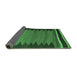Sideview of Abstract Emerald Green Contemporary Rug, con1174emgrn