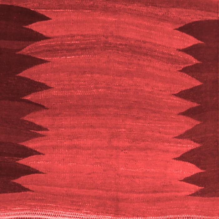 Abstract Red Contemporary Area Rugs