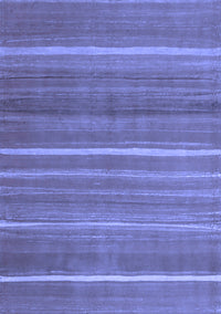 Abstract Blue Contemporary Rug, con1175blu