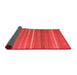 Abstract Red Contemporary Area Rugs