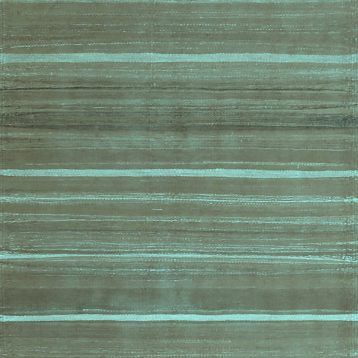 Square Abstract Light Blue Contemporary Rug, con1175lblu
