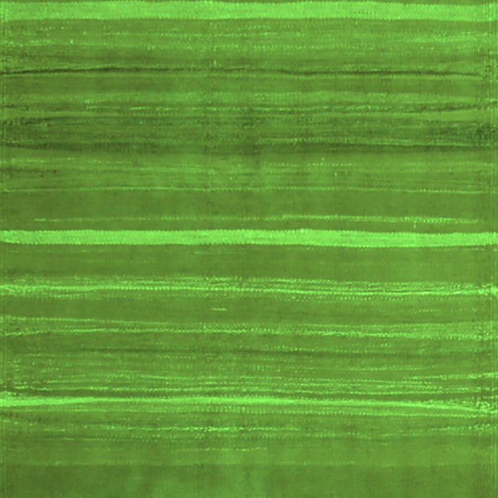 Serging Thickness of Machine Washable Abstract Green Contemporary Area Rugs, wshcon1175grn