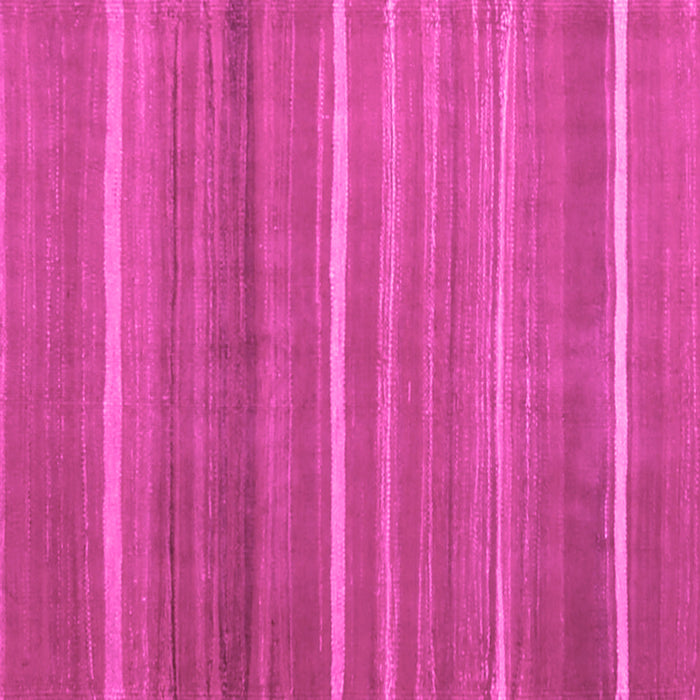 Square Machine Washable Abstract Pink Contemporary Rug, wshcon1175pnk