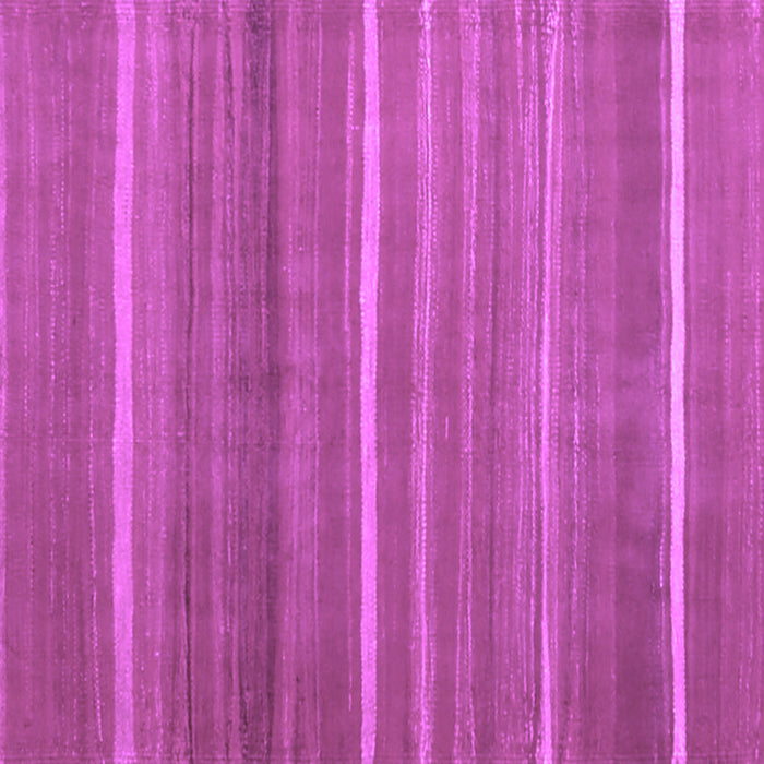 Square Abstract Purple Contemporary Rug, con1175pur