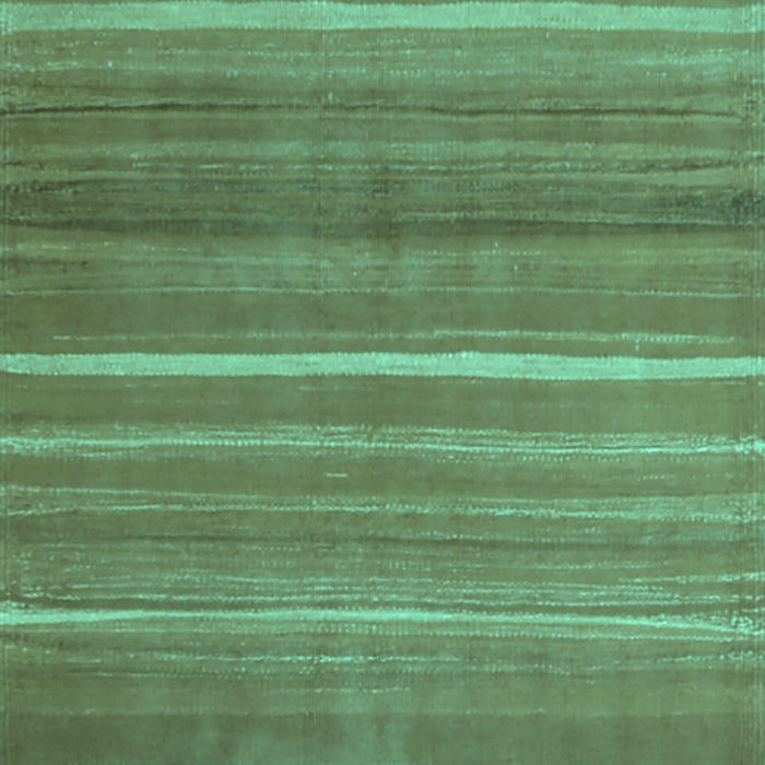 Abstract Turquoise Contemporary Rug, con1175turq