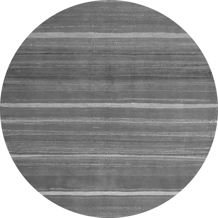 Square Abstract Gray Contemporary Rug, con1175gry