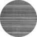 Square Abstract Gray Contemporary Rug, con1175gry