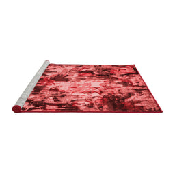 Contemporary Red Washable Rugs