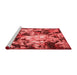 Contemporary Red Washable Rugs