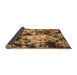 Sideview of Abstract Brown Contemporary Rug, con1176brn