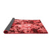 Abstract Red Contemporary Area Rugs