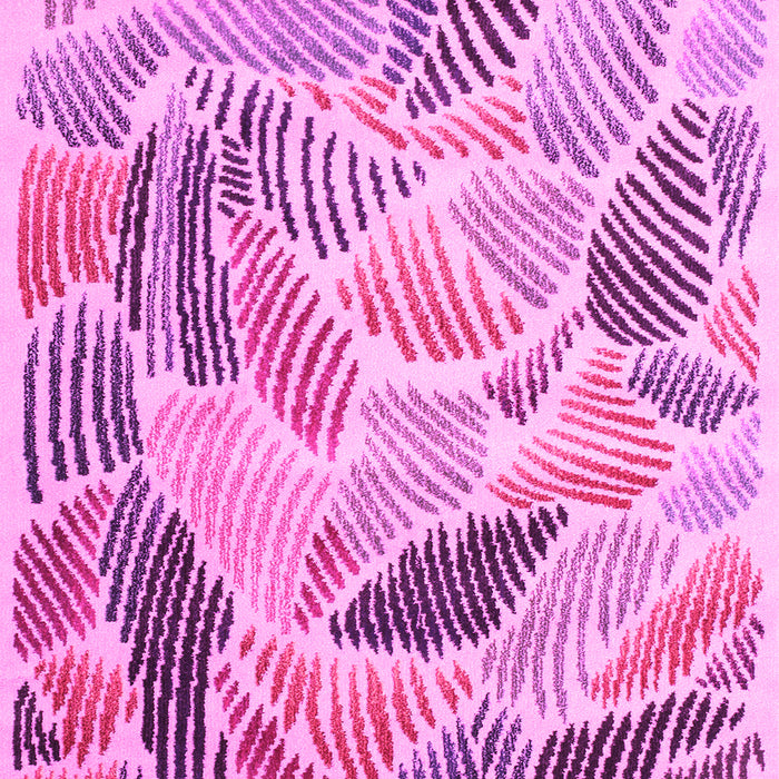 Abstract Pink Contemporary Rug, con1177pnk