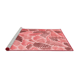 Contemporary Red Washable Rugs
