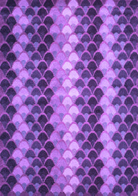 Abstract Purple Contemporary Rug, con1178pur