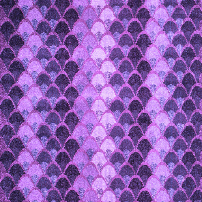 Abstract Purple Contemporary Rug, con1178pur