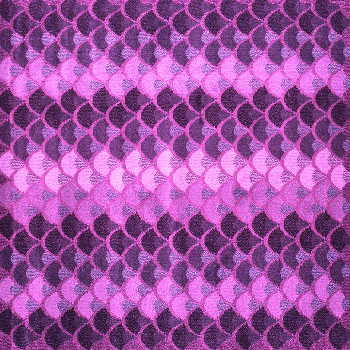 Square Abstract Pink Contemporary Rug, con1178pnk