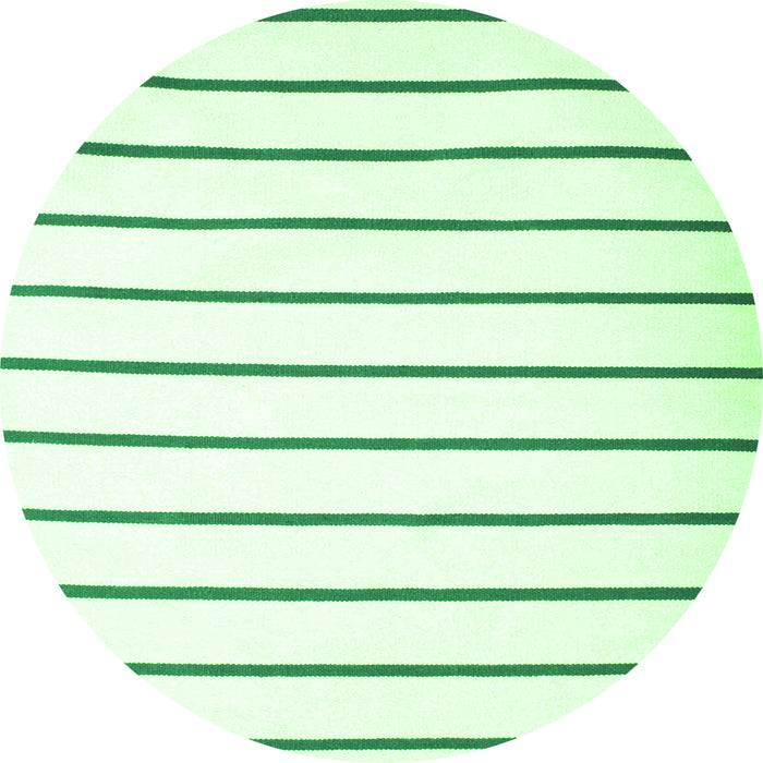 Square Solid Green Modern Rug, con1179grn