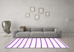 Machine Washable Solid Pink Modern Rug in a Living Room, wshcon1179pnk
