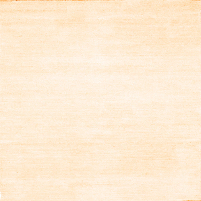 Serging Thickness of Solid Orange Modern Rug, con117org