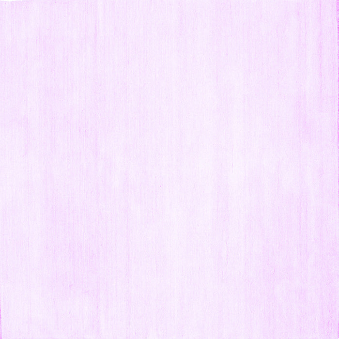 Square Solid Purple Modern Rug, con117pur
