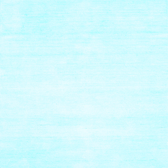 Solid Light Blue Modern Rug, con117lblu