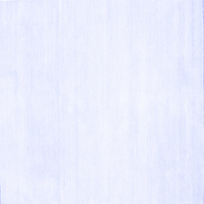 Square Machine Washable Solid Blue Modern Rug, wshcon117blu