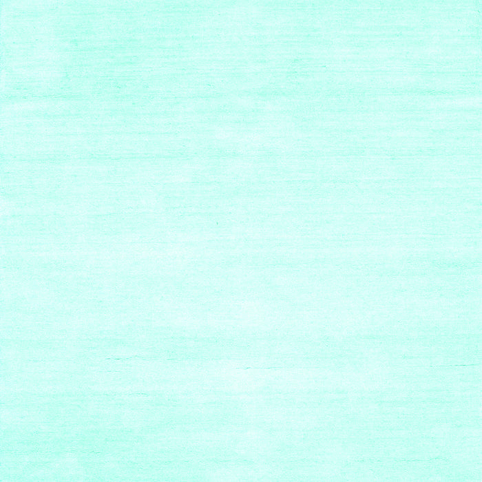 Machine Washable Solid Turquoise Modern Area Rugs, wshcon117turq