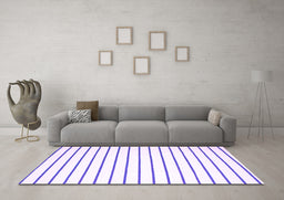 Machine Washable Solid Purple Modern Area Rugs in a Living Room, wshcon1180pur