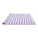 Sideview of Machine Washable Solid Purple Modern Area Rugs, wshcon1180pur