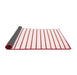 Solid Red Modern Area Rugs