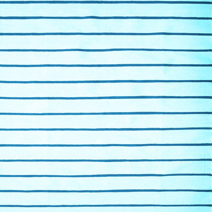 Square Machine Washable Southwestern Light Blue Country Rug, wshcon1181lblu