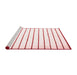 Country Red Washable Rugs