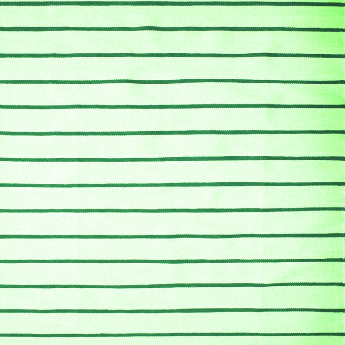 Round Machine Washable Southwestern Green Country Area Rugs, wshcon1181grn