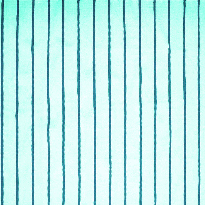 Square Machine Washable Southwestern Turquoise Country Area Rugs, wshcon1181turq