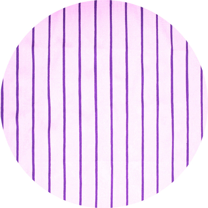 Round Machine Washable Southwestern Pink Country Rug, wshcon1181pnk