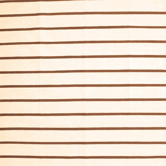 Serging Thickness of Machine Washable Solid Orange Modern Area Rugs, wshcon1182org