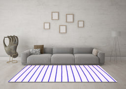 Machine Washable Solid Purple Modern Area Rugs in a Living Room, wshcon1182pur