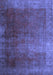 Machine Washable Persian Blue Bohemian Rug, wshcon1183blu