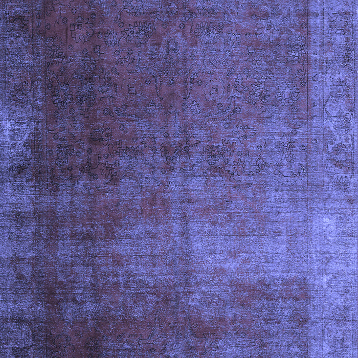 Machine Washable Persian Blue Bohemian Rug, wshcon1183blu