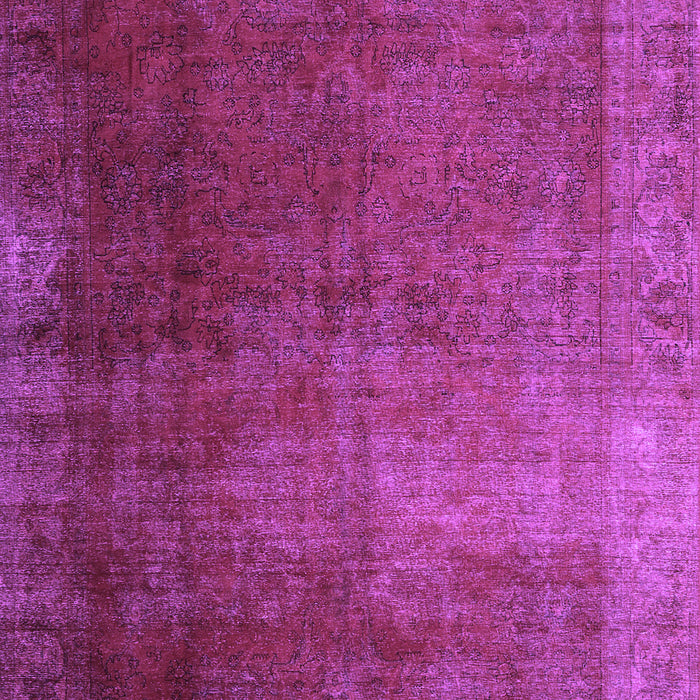 Machine Washable Persian Purple Bohemian Area Rugs, wshcon1183pur